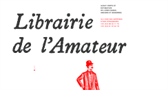 Desktop Screenshot of librairie-amateur.com